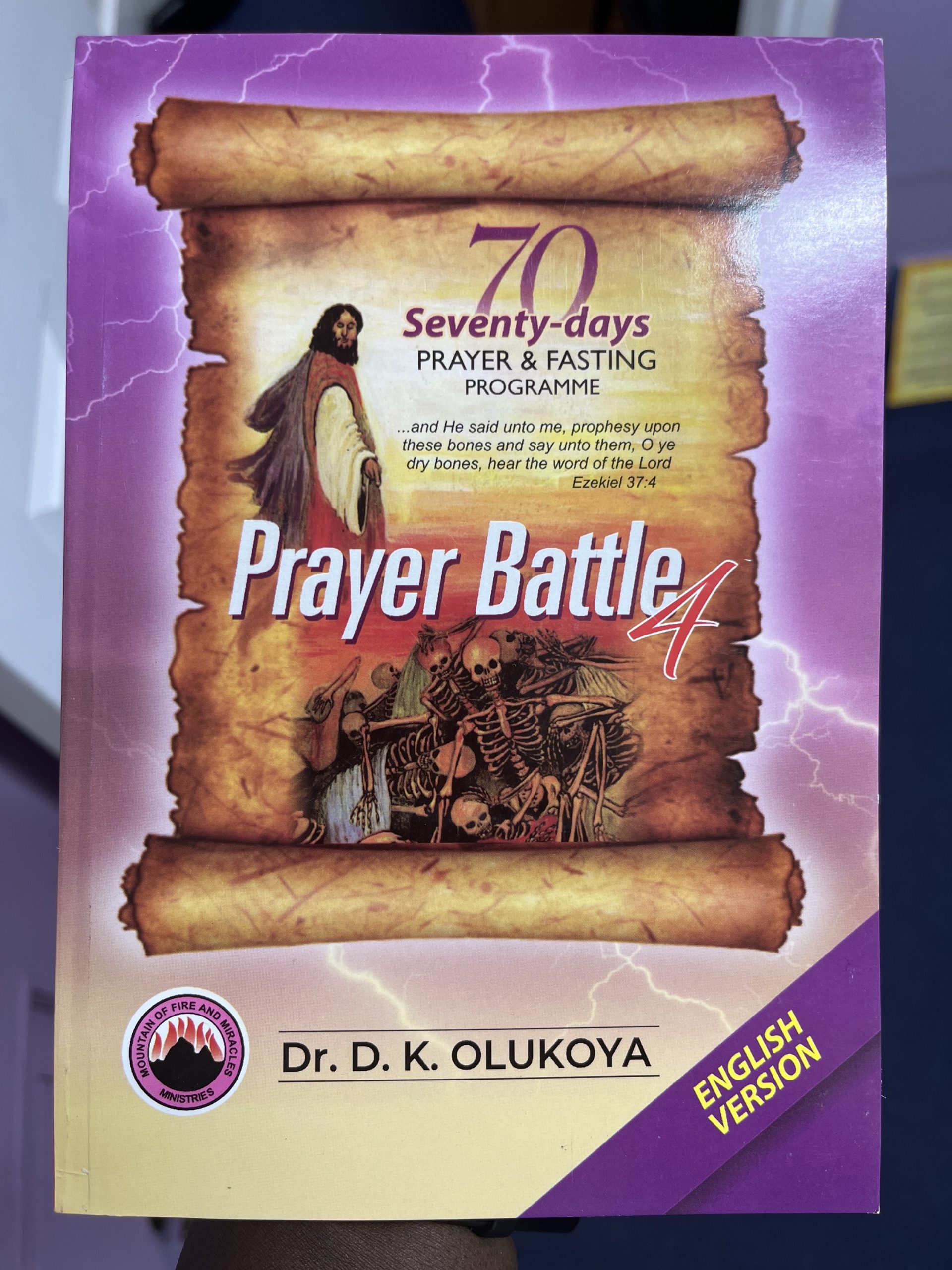 70 Days Prayer & Fasting Programme Book – Prayer Battle 4